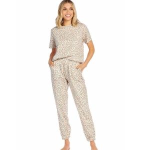 Mud Pie Grey Potter PJ Set